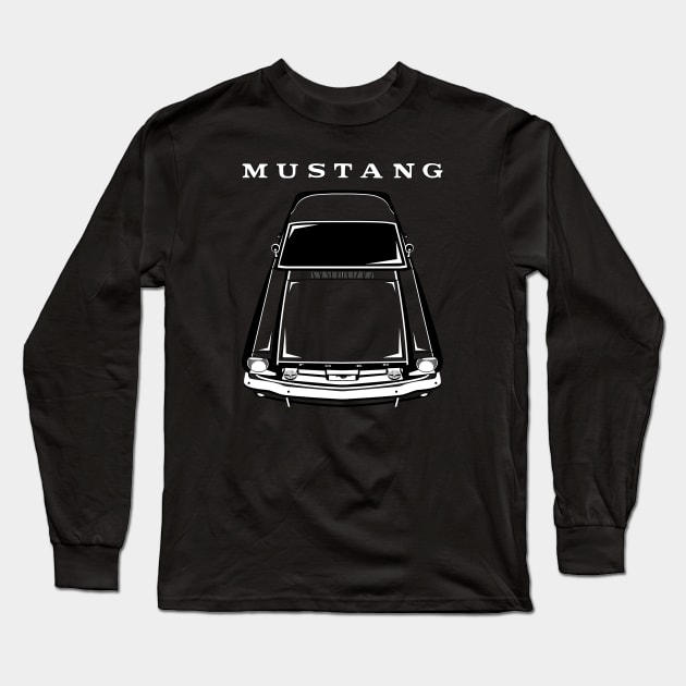 Ford Mustang Fastback 1966 Long Sleeve T-Shirt by V8social